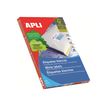 8410782012801-APLI PAPER - Auto-adhésif - blanc - A6 (105 x 148 mm) 400 unités (100 feuille(s) x 4) étiq-Left-angle-1