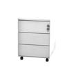 Caisson mobile - 3 tiroirs - blanc - 56,7 x 54,1 x 41,8 cm