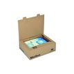 Logistipack M - postdoos - 32.5 cm x 24 cm x 10.5 cm - bruin - pak van 15