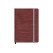 8412885239802-Senfort Flow - Agenda - 2025 - 1 jour par page - 160 x 235 mm - grenat - matériel synthétique-Front-0