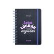 8445641050854-Mr. Wonderful Wonder Soñar, lograr y volver a empezar - Agenda - 2025 - semainier - reliure à anneaux métalliques - petit - 124 x 173 mm - 1-Front-0