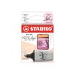 4006381576987-STABILO BOSS MINI Pastellove 2.0 - Pack de 3 surligneurs - gris poudré, mauve givré, sorbet à l'abricot - e-Front-0