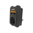 3700085612972-INFOSEC S1 USB NEO - Parasurtenseur - 3680 Watt - noir-Right-angle-1