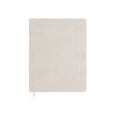 de KEMPEN - Notitieboek - zak - 110 x 160 mm - 80 vellen / 160 pagina's - roomkleurige papier - van lijnen voorzien - cotton vanilla cover