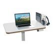 4002432138449-Leitz Ergo Small - Pegboard desk organizer - carte MDF - blanc-Right-angle-4