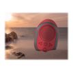 3760206482631-Ryght Pocket 2 - Enceinte bluetooth - noir et rouge-Front-4