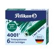4012700300089-Pelikan 4001 - cartouche d'encre - vert foncé (pack de 6)-Right-angle-1
