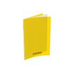 Conquérant Classique - Cahier polypro 24 x 32 cm - 140 pages - grands carreaux (Seyes) - jaune