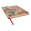 9781439744413-Paperblanks Flexis Flutterbyes Ultra - Cahier de notes - reliure piquée - 180 x 230 mm - 176 feuilles / 88 p-Left-angle-0
