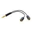 3303170060674-T'nB - Répartiteur audio - mini-phone stereo 3.5 mm femelle pour mini-phone stereo 3.5 mm mâle --Front-0