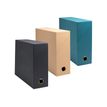 3130630896036-Exacompta OfficeByMe - Boîte de transfert - dos 90 mm - bleu canard-Front-0