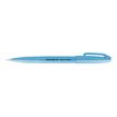Pentel Arts Brush Sign Pen - Feutre pinceau - bleu fluo
