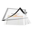 4005546407043-Durable Duraframe Note - Cadre d'affichage adhésif - A4 - argent - avec porte-stylo-Front-9