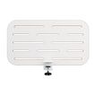 4002432138449-Leitz Ergo Small - Pegboard desk organizer - carte MDF - blanc-Front-2