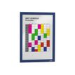 4005546405209-Durable Duraframe - 2 Cadres d'affichage adhésif - A4 - bleu-Left-angle-3