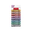 Faber-Castell Metallic - Pack de 8 surligneurs - couleurs assorties - encre à l'eau - 1-5 mm 