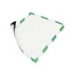 4005546406589-Durable Duraframe Magnetic Security - Cadre d'affichage magnétique bicolore - A4 - vert/bla-Right-angle-2