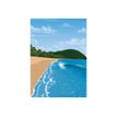 9791029806599-Editions Orphie - Cahier de notes - agrafé - 130 x 180 mm - 48 feuilles / 96 pages - beach-Front-0