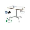 4002432138395-Leitz Ergo Small - Bureau assis/debout - reglage manuel - blanc-Right-angle-13