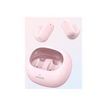6958444910215-USAMS TD Series TD22 - Écouteurs sans fil avec micro - rose-Right-angle-6