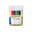 4007817164655-STAEDTLER Noris 307 - Feutre fin - non permanent - couleurs assorties - encre à l'eau - 0.6 mm - -Front-0