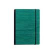 8412885243090-Senfort Flow - Cahier de notes - A5 (150 x 210 mm) - 96 feuilles / 192 pages - turquoise - synthé-Front-0