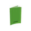 3020120004945-Conquérant Classique - Cahier polypro 17 x 22 cm - 48 pages - grands carreaux (Seyes) - vert-Left-angle-0