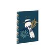 Blue Art Jardin d'hiver - Cahier de notes 14,8 x 21 cm