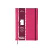 Oberthur Carmen - Notitieboek - A5 - 100 vellen / 200 pagina's - ivoorkleurig papier - ongekleurd - roze hoes