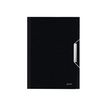 Leitz Style - documentportefeuille - 6 onderdelen - voor A4 - met tabbladen - zwart satijn