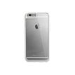 X-Doria Scene - Achterzijde behuizing voor mobiele telefoon - polycarbonaat, rubber - lichtgrijs - voor Apple iPhone 6