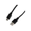 MCL Samar - câble USB 2.0 type A mâle / mini B mâle (5 broches) - 2m - noir
