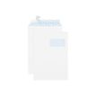 GPV Everyday - 25 Enveloppes C4 (229 x 324 mm) - fenêtre 50 mm - bande auto-adhésive - blanc