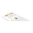 3701106600015-Calculatrice graphique NumWorks - Edition Python - blanche-Gros plan-5