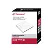760557831181-Transcend 8X DVDS-W - Lecteur graveur de DVD±RW (±R DL)/DVD-RAM - USB 2.0 - blanc-Angle droit-4