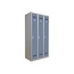 Pierre Henry Clean Industry - Kastje - 3 planken - 3 deuren - grijs, blauw