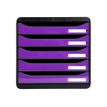 Exacompta BigBox Plus - Module de classement 5 tiroirs - noir/violet