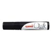Uni Chalk PWE-17K - Marker - niet permanent - zwart - pigmentinkt op waterbasis - 15 mm - extra groot