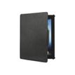 techair - Flip cover voor tablet - namaakleer - zwart - voor Apple iPad Air