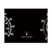 4002390065740-MaulDrive - Horloge - mécanisme radio pilotée - 30 cm - noir argenté-Gros plan-2