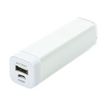 TX PB26 SMALL - Mobiele oplader - 2600 mAh - 1 A (USB) - op kabel: Micro-USB - wit