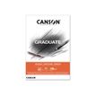 Canson Graduate - Bloc dessin croquis - 40 feuilles - A3 - 96 gr
