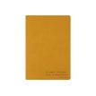 Oberthur Kazan - Carnet de notes A5 - ligné - 160 pages - moutarde - papier ivoire