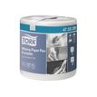 Tork Wiping Paper Plus - Vochtige reinigingsdoekjes - wegwerp - papier, nieuwe papierpulpvezels - 345 vellen - wit