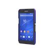 Muvit MFX Soft Touch - Achterzijde behuizing voor mobiele telefoon - polycarbonaat - blauw - voor Sony XPERIA E4g