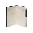 8056304488909-Legami My Notebook - Carnet de notes à élastique - 9,5 x 13,5 cm - ligné - noir-Avant-2