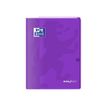 Oxford EasyBook - Notitieboek - geniet - 240 x 320 mm - 48 vellen / 96 pagina's - Seyès - violet - polypropyleen (PP)