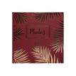 Exacompta Palma - Album - 60 x 9,8 x 9,8 in (25 x 25 cm) - Tropical - rood x 1