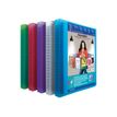 Oxford Polyvision - Porte vues personnalisable à pochettes amovibles Flexam - 60 vues - A4 - disponible dans différentes couleurs translucides