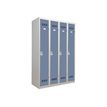 Pierre Henry Clean Industry - Kastje - 4 planken - 4 deuren - grijs, blauw
